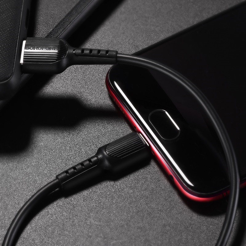 Кабель USB 2.0 Am - Type-C 1.0m (BX16 Easy, 3A, black) Borofone