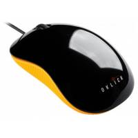 Мышь Oklick 165M (USB, optical, 1000dpi, black-orange)