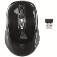 Мышь беспроводная Hama AM-7300 (optical, 1000dpi, 2xAAA, black)