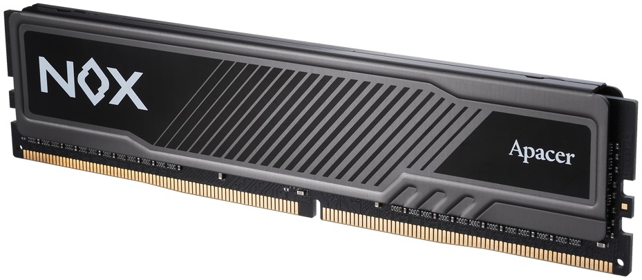 Память DDR4 16Gb PC25600, 3200MHz, Apacer Nox (AH4U16G32C28YMBAA-1, black)
