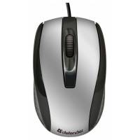 Мышь Defender Optimum MM-140 (USB, optical, 800dpi, 1.5m, silver)