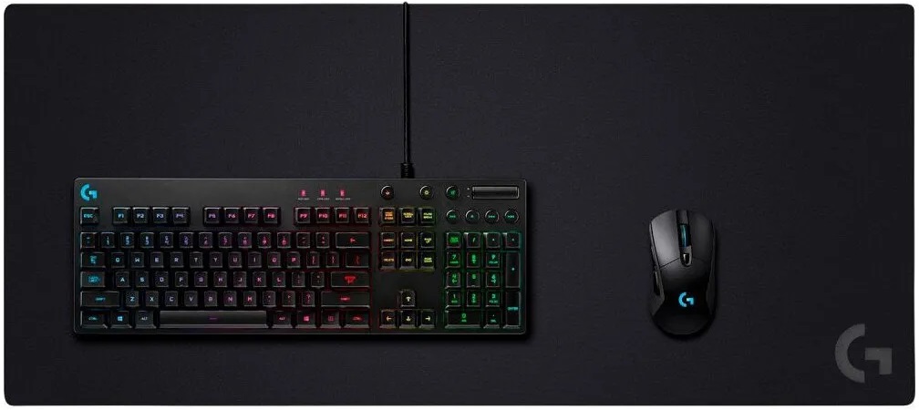 Коврик для мыши Logitech (#1, тканевый на резиновой основе, игровой, 900x400x3mm)