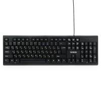 Клавиатура Гарнизон GK-120 (USB, текстура - карбон, black)