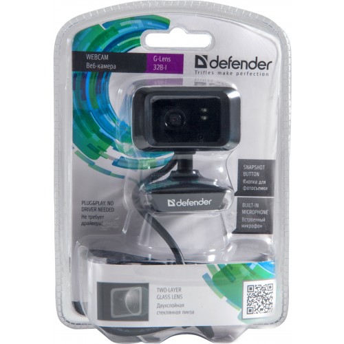 Web-камера Defender G-lens 328-I, USB, универ. крепление