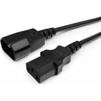 Кабель питания (PC-189-1-1.8M, сис. блок - монитор, 1.8m, 16A, 1.0мм2, black) Cablexpert