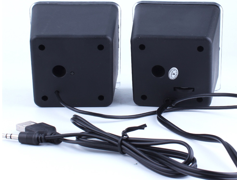 Колонки FUMIKO DOMINO (3W, USB, black)
