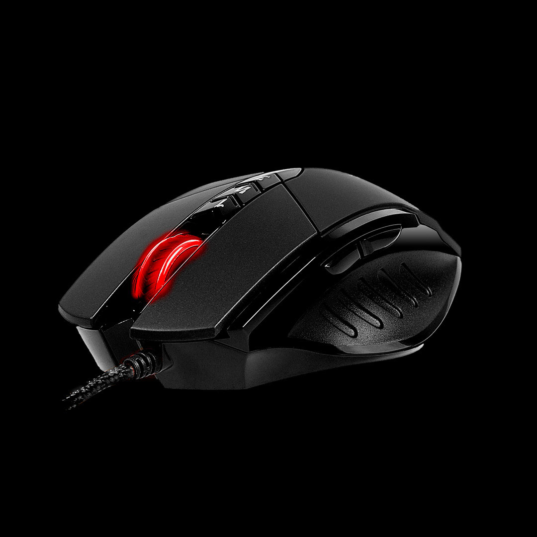 Мышь A4Tech Bloody V7 (USB, optical, 3200dpi, игровая, программируемая, black)