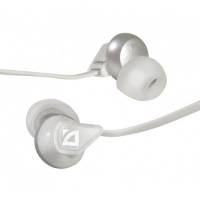 Наушники Defender Bravo-817 (затычки, без микрофона, 1.2m, white-silver)