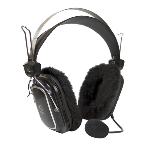 Наушники A4Tech HS-60 (полноразмерные закрытые, c микрофоном, регулятор, 2.5m, black-silver)