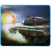 Коврик для мыши QUMO (Tank, тканевый на резиновой основе, игровой, 280x230x3mm)