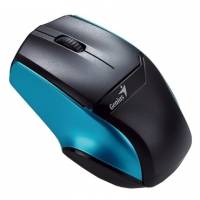 Мышь беспроводная Genius NS-6010 (optical, 1000dpi, AA/AAA, black-blue)