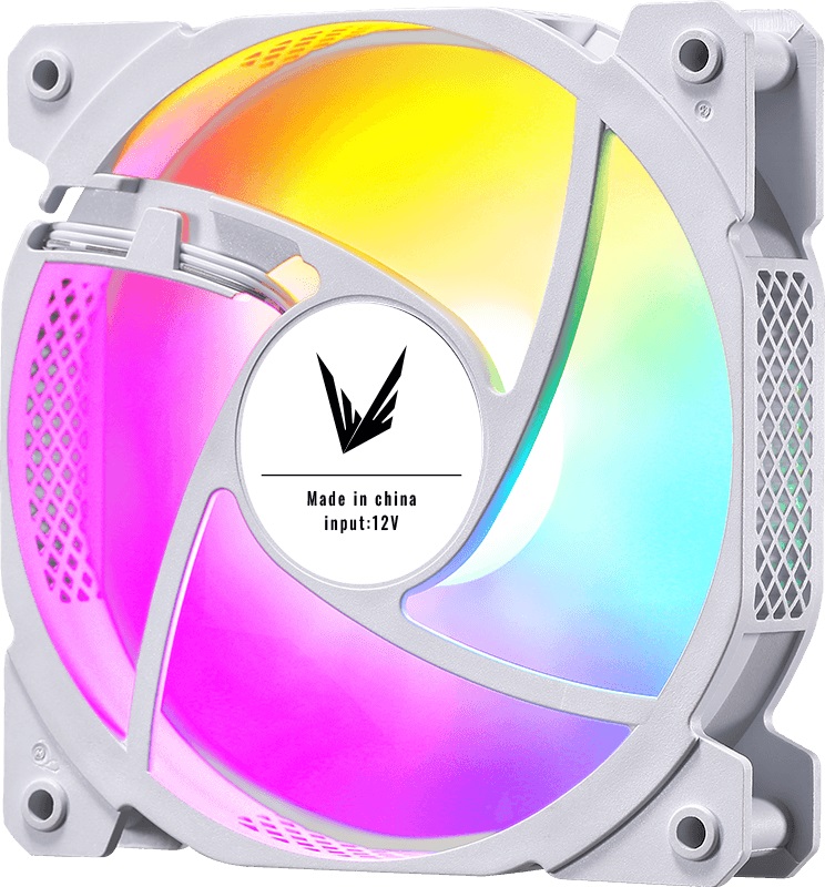 Вентилятор Formula COSMIC 14WH ARPW (140x140x25mm, Hydro, 450-1300rpm, 19-26dBa, 4pin, PWM, ARGB LED, white) RTL