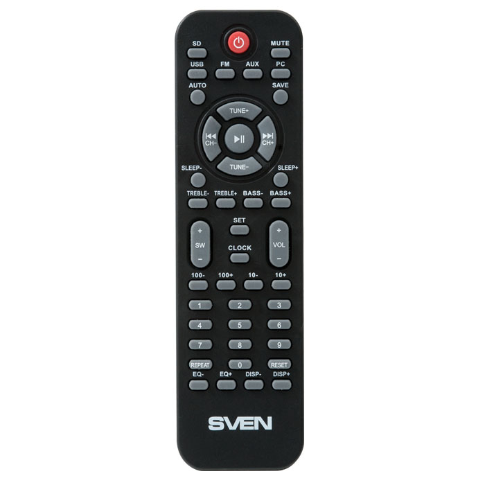 Колонки Sven MS-2000 (40W, ПДУ, FM, USB, SD, black)