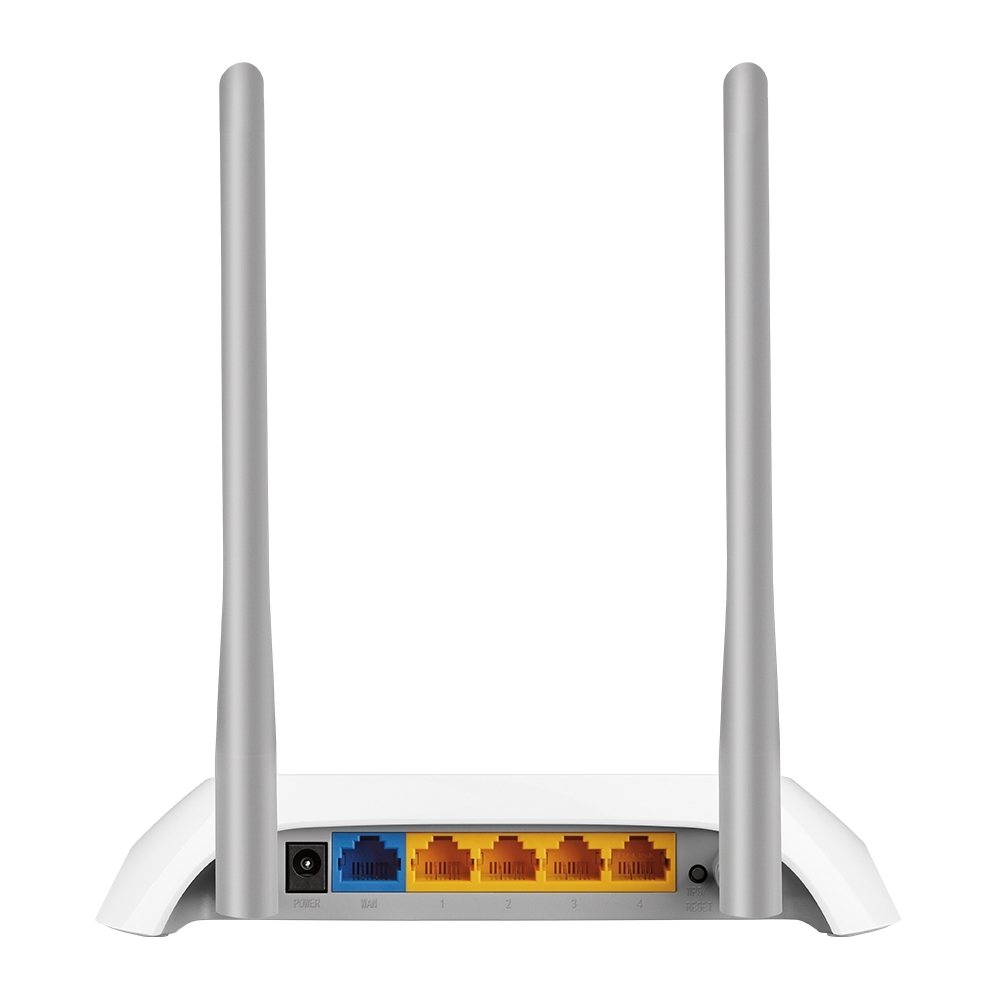Роутер TP-LINK TL-WR850N (300Mbps, 2.4GHz, 4 ports, 100Mbps, 2 внешние несъёмные антенны, white)