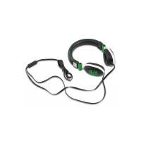 Наушники Mediana HP-822 (накладные закрытые, без микрофона, 1.5m, регулятор, black-green)