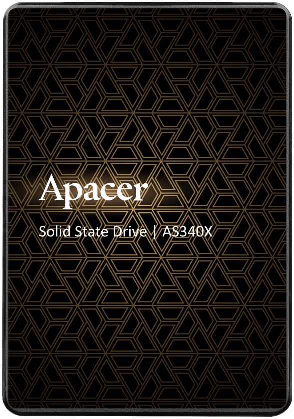 Накопитель SSD 2,5" 480Gb Apacer AS340X Panther (AP480GAS340XC-1, 550/520Mbs, SATA-3, 7mm)