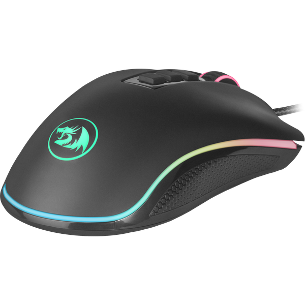 Мышь Redragon COBRA FPS (USB, optical, 24000dpi, игровая, RGB подсветка, black)