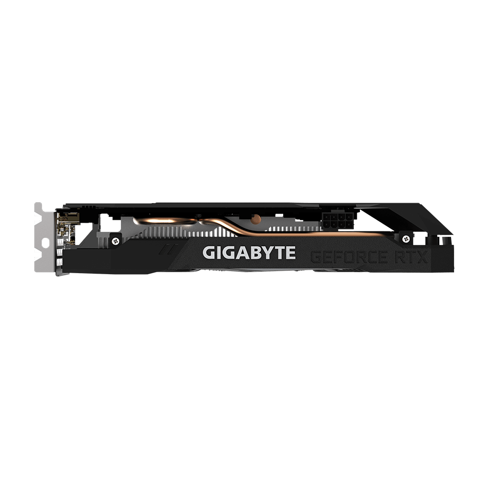 Видеокарта Gigabyte GF RTX2060 6Gb (GV-N2060OC-6GD, 192bit, GDDR6, HDMI+3xDP) RTL
