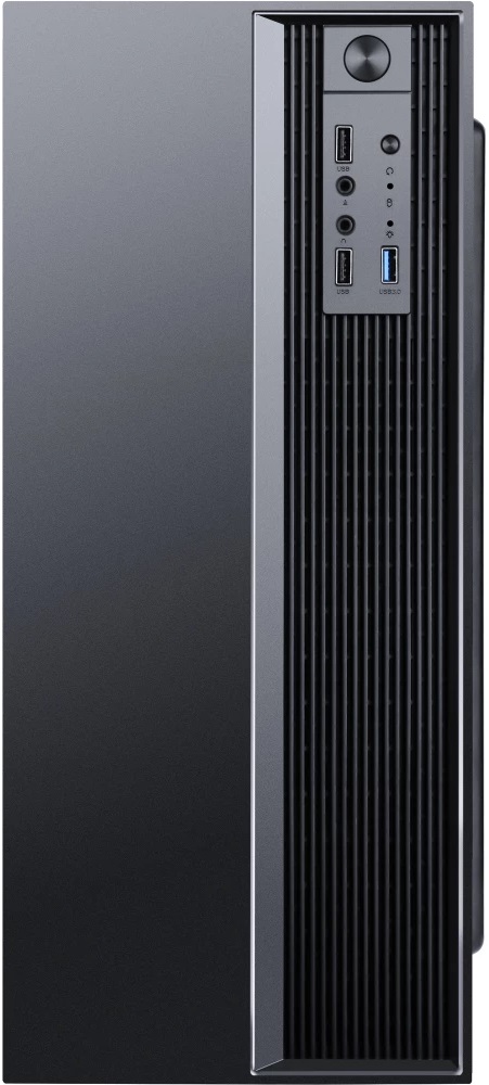 Корпус ACCORD A-302 (без БП, ATX, USB3.0, 1x Fan, black)