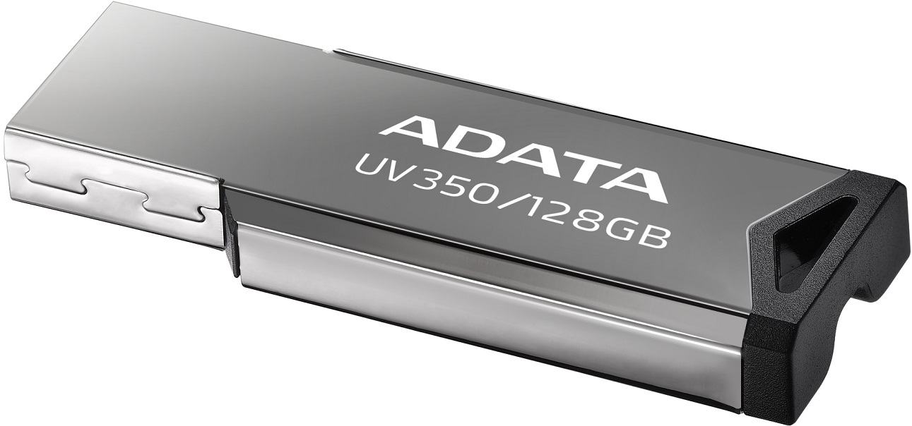 Флеш накопитель USB 3.2 128Gb ADATA UV350 (AUV350-128G-RBK, black)