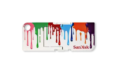 Флеш накопитель USB 2.0 16Gb SanDisk CZ53 Cruzer Pop, White