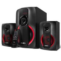 Колонки Sven MS-304 (40W, Bluetooth, ПДУ, FM, USB, SD, black)