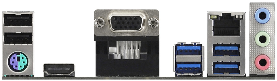 Материнская плата ASRock A520M-HVS (AM4, mATX) RTL