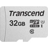 Карта памяти SDmicro Card 32Gb Transcend (TS32GUSD300S, Class 10, UHS-I, 100MB/s, без адаптера)