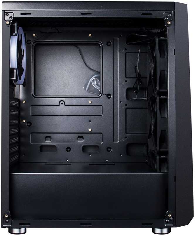 Корпус 1STPLAYER RAINBOW R6-A (без БП, ATX, USB3.0, black)
