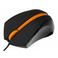 Мышь A4Tech Q3-310-4 (orange, Glass, USB)