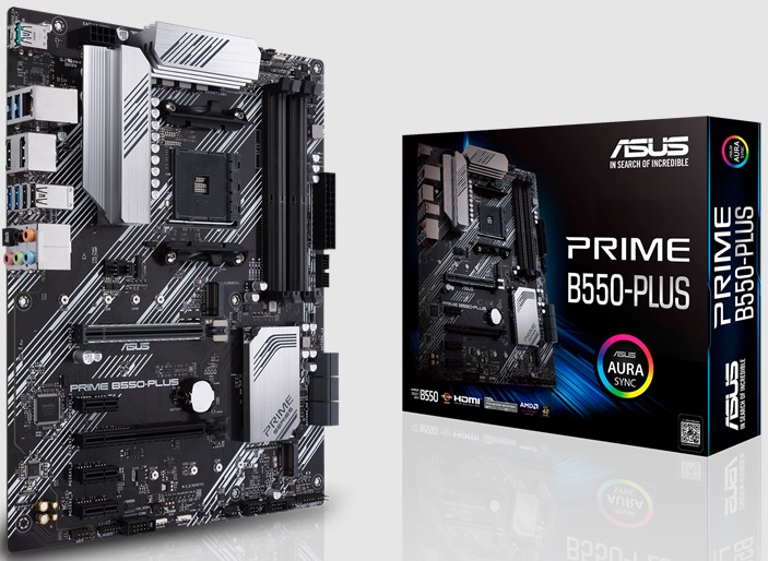 Материнская плата ASUS PRIME B550-PLUS (AM4, ATX) RTL