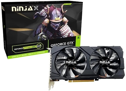 Видеокарта Sinotex GF GTX1660 Super 6Gb (NF166SF66F, 192bit, GDDR6, DVI+HDMI+DP) RTL