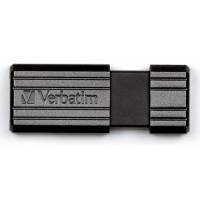 Флеш накопитель USB 2.0 16Gb Verbatim PinStripe (49063, black)