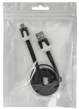Кабель USB 2.0 Am - micro USB 1.0m (USB08-03P, black) Defender