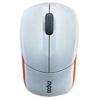 Мышь беспроводная Rapoo 1190 (optical, 1000dpi, AA, white-orange)