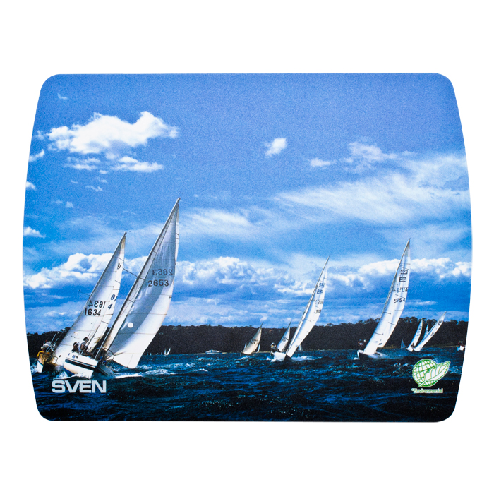 Коврик для мыши Sven (UA, пластиковый на пористой основе, 230x180x2,35mm)