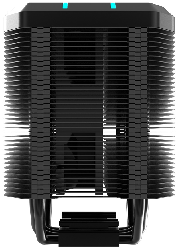 Вентилятор ALSEYE MAX M90 (1150/1151/1155/1156/1200/1366/1700/FM1/FM2/AM2/AM3/AM4, 92mm, Al, 800-2400rpm, 28dBa, 4 тепловые трубки, DTH, 4pin, PWM, ARGB LED, 125W, black) RTL