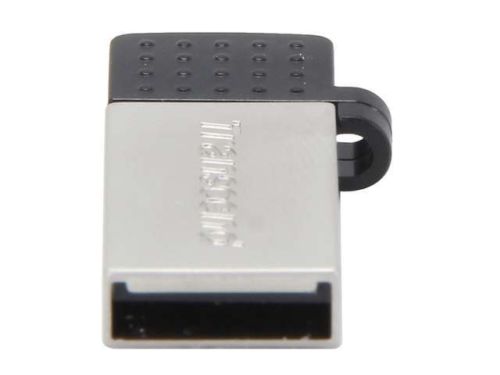 Флеш накопитель USB 2.0 32Gb Transcend JetFlash 380S (TS32GJF380S, OTG, silver)