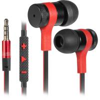 Наушники Redragon TIANA (затычки, для мобильных устройств, с микрофоном, 1.2m, black-red)