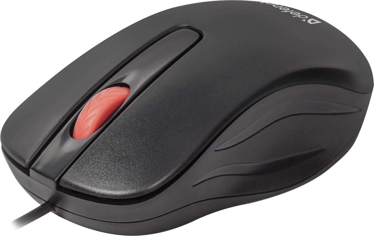 Мышь Defender Point MM-756 (USB, optical, 1000dpi, black)