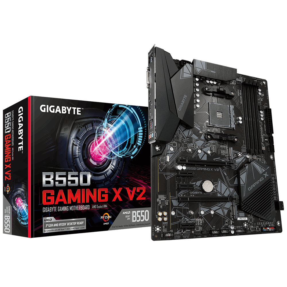 Материнская плата Gigabyte B550 GAMING X V2 (AM4, ATX) RTL