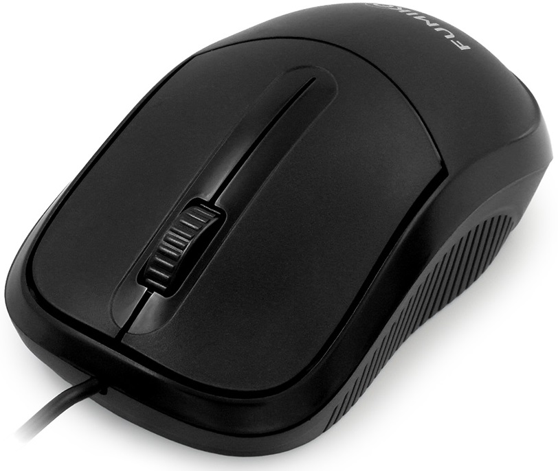 Мышь FUMIKO TATE FMW-09-K (USB, optical, 1000dpi, 1.2m, black)