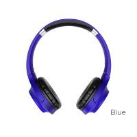 Гарнитура Borofone BO6 (накладная закрытая, беспроводная, Bluetooth 5.0, с микрофоном, до 5 часов работы от батареи, blue)