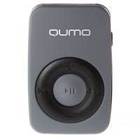 Плеер Flash QUMO Active (microSD до 32Gb, MP3, 90mAh, space grey)