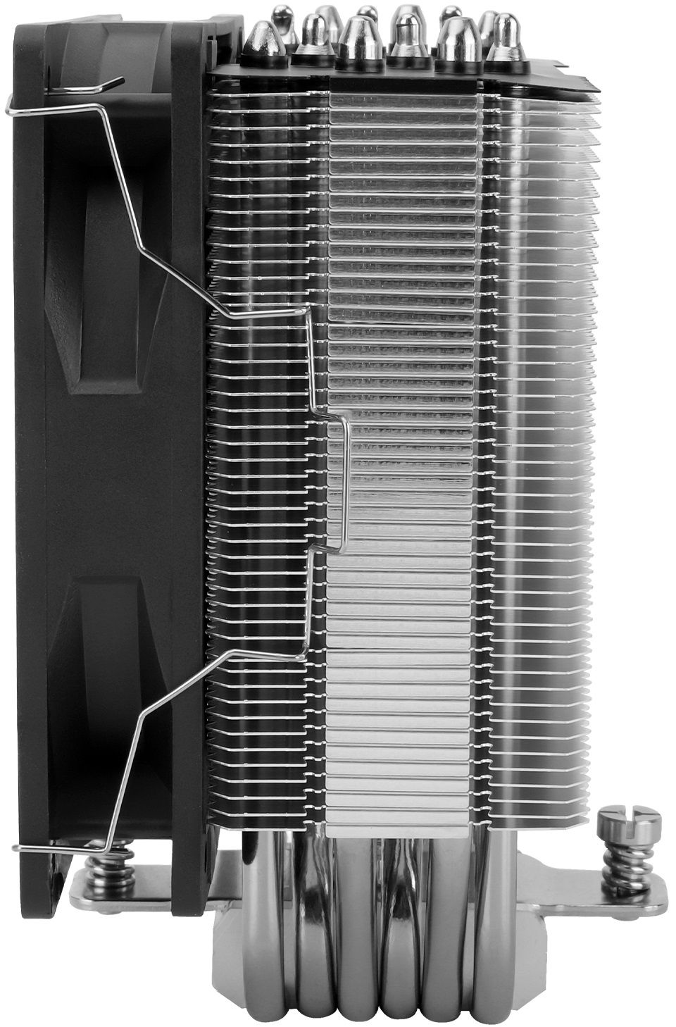 Вентилятор Thermalright Burst Assassin 120 SE ARGB (1150/1151/1155/1156/1200/1700/1851/AM4/AM5, 120mm, Al, S-FDB, <1550rpm, <26dBa, 6 тепловых трубкок, DTH, 4pin, PWM, ARGB LED, 150W, black) RTL