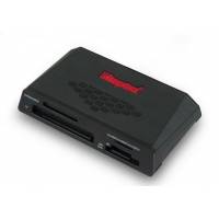Карт-ридер Kingston FCR-HS3 (SDHC, MicroSD, MMC, M2, CF, USB 3.0,  black)