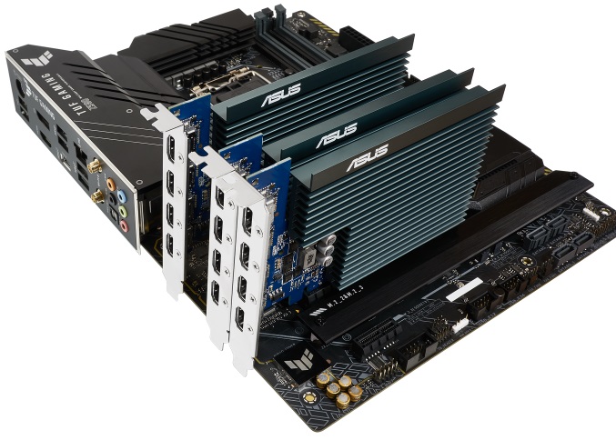 Видеокарта ASUS GF GT730 2Gb (GT730-4H-SL-2GD5, 64bit, DDR5, 4xHDMI) RTL