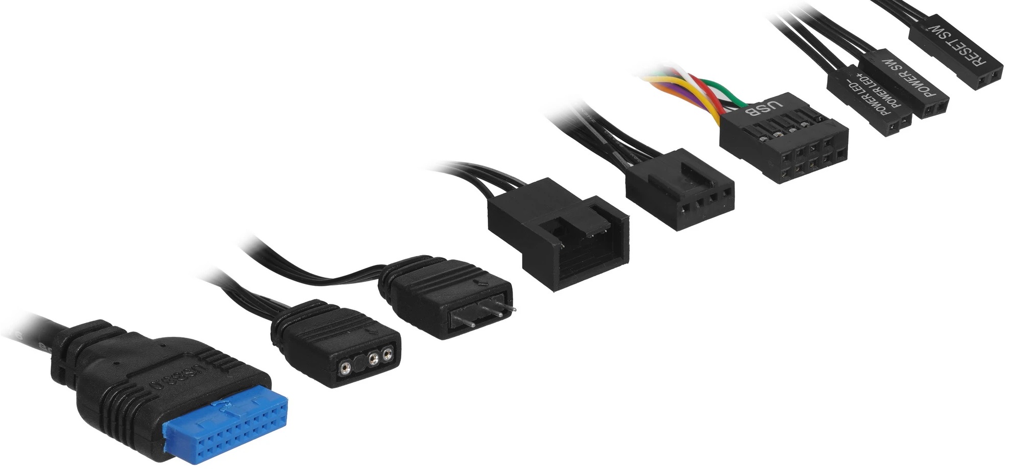 Корпус Powercase Mistral Micro X3B ARGB (CMMXB-A3) (без БП, mATX, USB3.0, 3x ARGB Fan, black)
