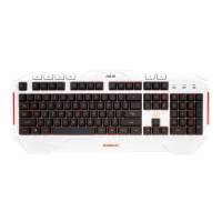 Клавиатура ASUS Cerberus Arctic Edition (USB, игровая, влагоустойчивая, регулируемая подсветка, white)