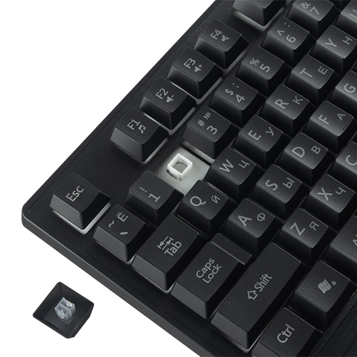Клавиатура Sven KB-G8300 (USB, регулируемая подсветка, игровая, мультимедийная, black)
